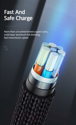 Кабель Usams U55 USB2.0 AM - Lightning / SJ448USB01