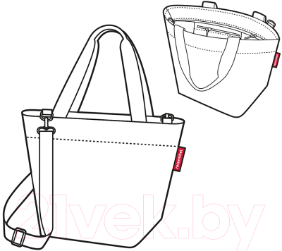 Сумка-шоппер Reisenthel Shopper XS / ZR7055