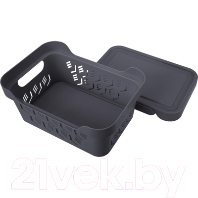 Корзина Econova Deluxe / 433205511 (серый)