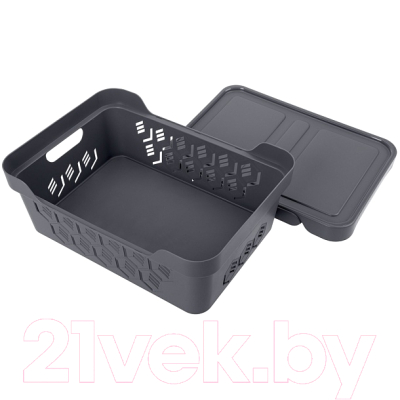 Корзина Econova Deluxe / 433205711 (серый)