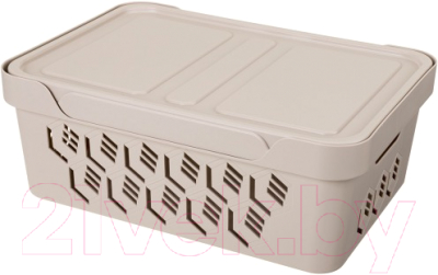 Корзина Econova Deluxe / 433205734 (светло-бежевый) - фото