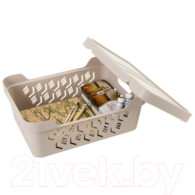 Корзина Econova Deluxe / 433205734 (светло-бежевый)