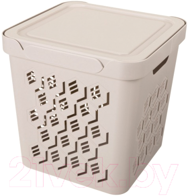 Корзина Econova Deluxe / 433242734 (светло-бежевый) - фото