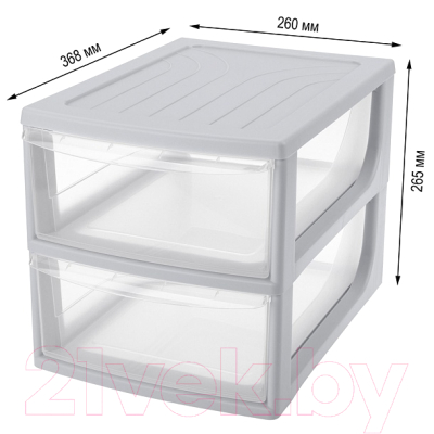 Органайзер для хранения Econova 433223830 (светло-серый)