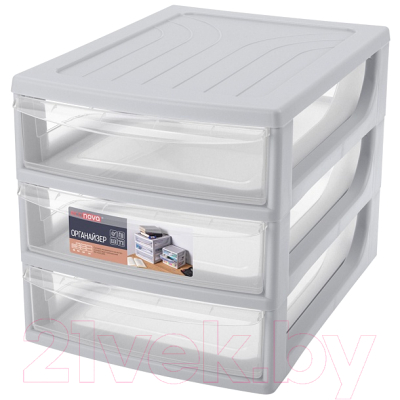 Органайзер для хранения Econova 433223930 (светло-серый)
