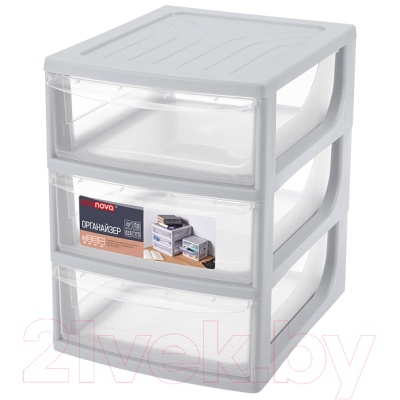 Органайзер для хранения Econova 433223730 (светло-серый)