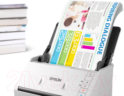 Протяжный сканер Epson WorkForce DS-770II (B11B262401)
