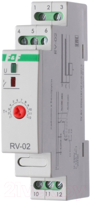 Реле времени Евроавтоматика RV-02 / EA02.001.008 - фото