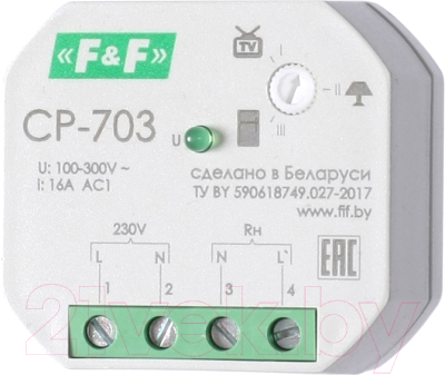 Реле напряжения Евроавтоматика CP-703 / EA04.009.011 - фото