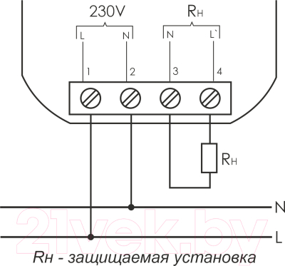 Реле напряжения Евроавтоматика CP-703 / EA04.009.011