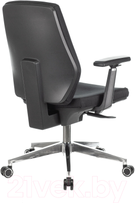Кресло офисное Бюрократ CH-545/LUX (черный 38-418 крестовина алюминий)