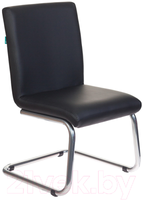 Стул офисный Бюрократ CH-250-V/BLACK (черный искусственная кожа) - фото