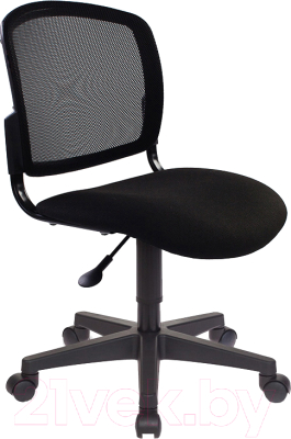 Кресло офисное Бюрократ CH-296NX/15-21 (сетка черный/черный 15-21) - фото