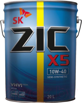 Моторное масло ZIC X5 10W40 / 192622 - фото