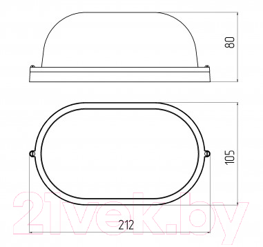 Светильник ЖКХ ЭРА Акватермо / Б0048423