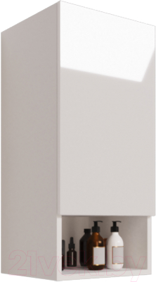 Шкаф-полупенал для ванной Dreja Perfecto / 99.0810