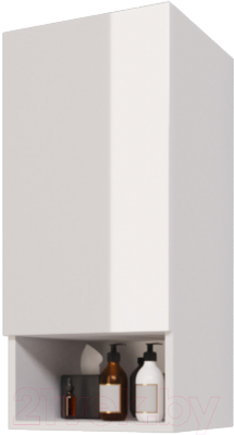 Шкаф-полупенал для ванной Dreja Perfecto / 99.0810