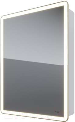 Шкаф с зеркалом для ванной Dreja Point / 99.9032 (белый)