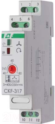 Реле контроля фаз Евроавтоматика CKF-317 / EA04.002.006 - фото