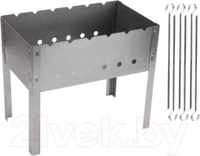 Мангал ECOS 182520 (с шампурами) - фото