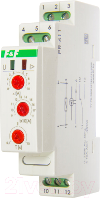 Реле тока Евроавтоматика PR-611-02 / EA03.004.004 - фото