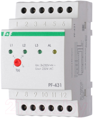 Реле контроля фаз Евроавтоматика PF-431 / EA04.005.001 - фото