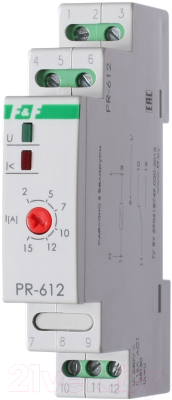 Реле тока Евроавтоматика PR-612 / EA03.003.003 - фото