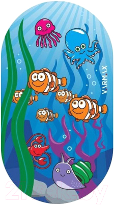 Коврик на присосках Varmax Морская фауна DF-254 - фото