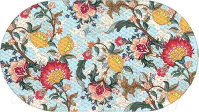 Коврик на присосках Varmax Экзотик DF-301 - фото