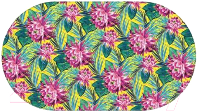 Коврик на присосках Varmax Пионы DF-294 - фото