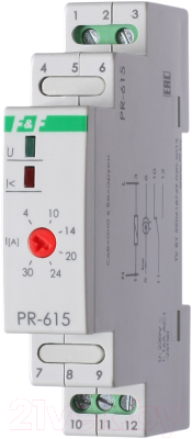 Реле тока Евроавтоматика PR-615 / EA03.003.006 - фото
