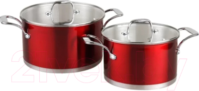 Набор кастрюль Pomi d'Oro Prezioso / PSS-640026 - фото