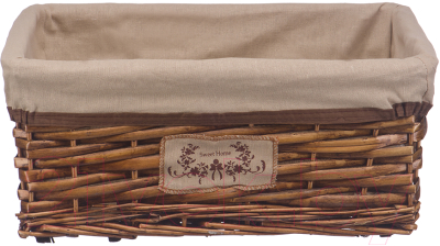 Корзина Natural House Орех 400x310x170 / EW-55 M (коричневый) - фото