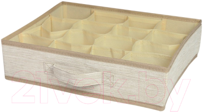 Кофр для хранения Handy Home Латте 16 секций 350x270x90 / ES-22 - фото