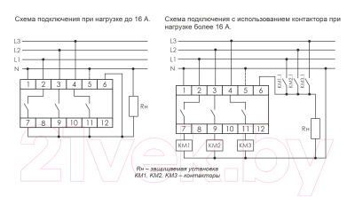 Реле контроля фаз Евроавтоматика PF-451 / EA04.005.003