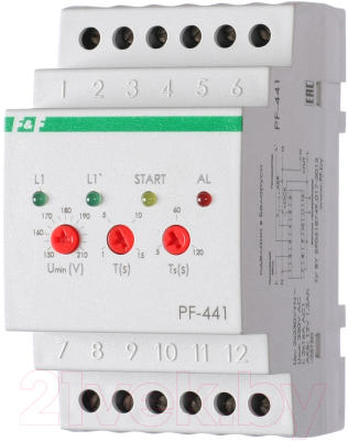 Реле контроля фаз Евроавтоматика PF-441 / EA04.005.002 - фото