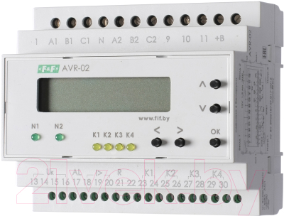 Реле контроля фаз Евроавтоматика AVR-02 / EA04.006.004 - фото