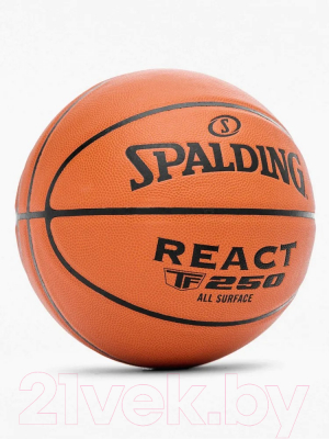 Баскетбольный мяч Spalding React TF-250 / 76-803Z