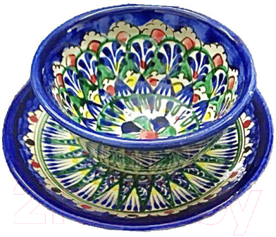 Пиала Шелковый путь Риштан - фото