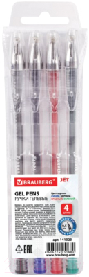 Набор гелевых ручек Brauberg Jet / 141023 - фото