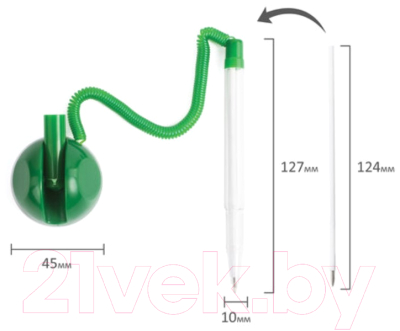 Ручка шариковая Brauberg Стэнд-Пен / 141350