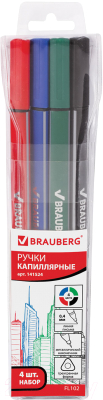Набор капиллярных ручек Brauberg Aero / 141524 - фото