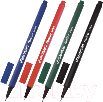 Набор капиллярных ручек Brauberg Aero / 141524