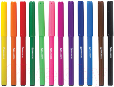 Фломастеры Brauberg Академия / 151411