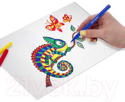 Фломастеры Brauberg Premium / 151933