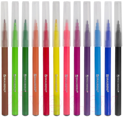 Фломастеры Brauberg Premium ультрасмываемые / 151938