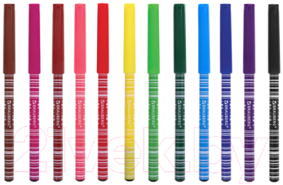 Фломастеры Brauberg Premium Корпус с печатью/ 151942