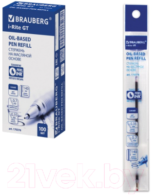 Стержень шариковый Brauberg i-Rite GT / 170376