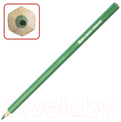 Набор цветных карандашей Brauberg Star Patrol / 180532