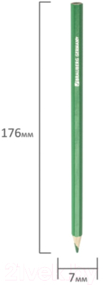 Набор цветных карандашей Brauberg Star Patrol / 180532